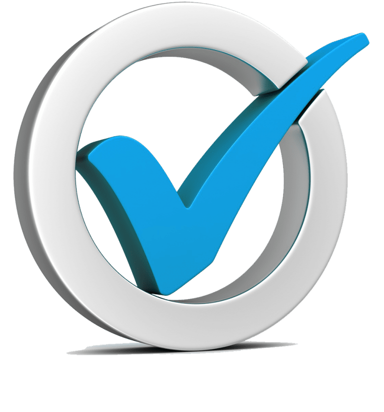 галочка в круге